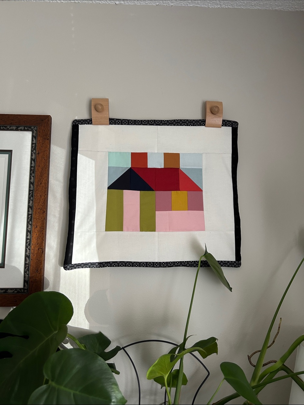 Mini Wall Quilt Block Hanging